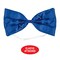 12 Pack Bulk Blue Bow Tie One Size Fits Most with Elastic Band